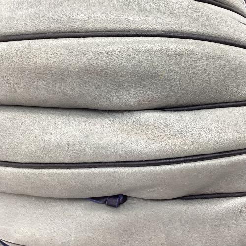 RAG de Lion 硬式グローブ 約28cm ライトグレーxネイビー ケース付 オーダーグラブ 内野用