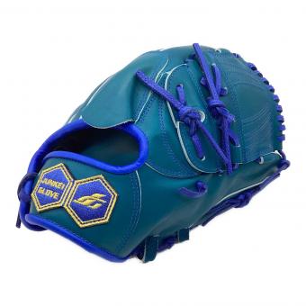 JUNKEI-GLOVE (ジュンケイグラブ) 硬式グローブ 約28cm KOIAI×ブルー ケース付 オーダーグラブ 投手用 PRO-18