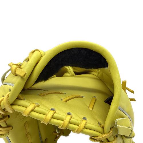 Take Glove (テイクグローブ) 硬式グローブ 約29cm イエロー ケース付 投手用