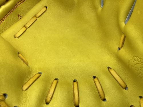 Take Glove (テイクグローブ) 硬式グローブ 約29cm イエロー ケース付 投手用