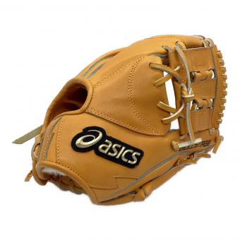 asics (アシックス) 硬式グローブ 約28cm オレンジ ケース・元箱付 @ GOLD STAGE SPEED TECH 内野用 BGH6FH
