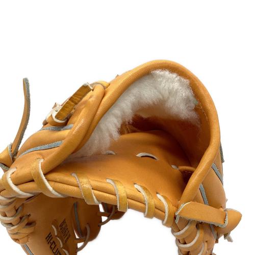 asics (アシックス) 硬式グローブ 約28cm オレンジ ケース・元箱付 @ GOLD STAGE SPEED TECH 内野用 BGH6FH