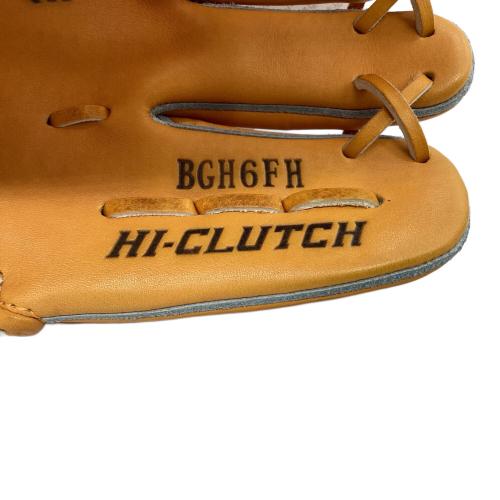 asics (アシックス) 硬式グローブ 約28cm オレンジ ケース・元箱付 @ GOLD STAGE SPEED TECH 内野用 BGH6FH