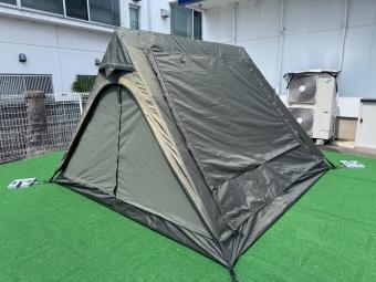 CAMVIL (ケムビル) ドームテント カーキ THE A 250x250x160cm 2～4人用 TC素材（インナーテント）