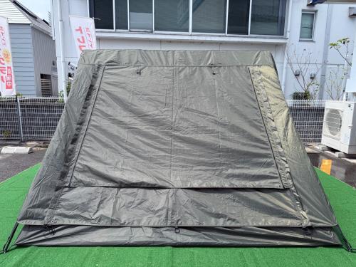 CAMVIL (ケムビル) ドームテント カーキ THE A 250x250x160cm 2～4人用 TC素材（インナーテント）