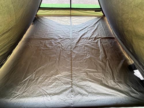 CAMVIL (ケムビル) ドームテント カーキ THE A 250x250x160cm 2～4人用 TC素材（インナーテント）