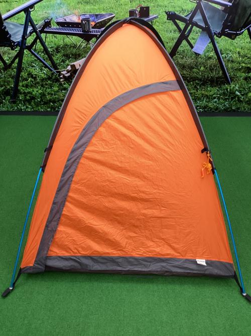 ARAI TENT (アライテント) 登山用テント 自立式ドーム型シェルター オレンジ RAIZ 1 100X200X95cm 1人用