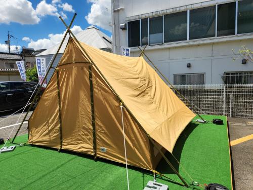 tentmark DESIGNS (テンマクデザイン) ロッジテント SOLUM TM-1803 ペポ 290x270x205cm 2～4人用 TC素材