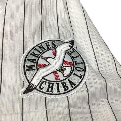 千葉ロッテマリーンズ (チバロッテマリーンズ) 応援グッズ Lサイズ ホワイト×ピンク ユニフォーム 【57】小川龍成