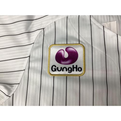 千葉ロッテマリーンズ (チバロッテマリーンズ) 応援グッズ Lサイズ ホワイト×ピンク ユニフォーム 【57】小川龍成