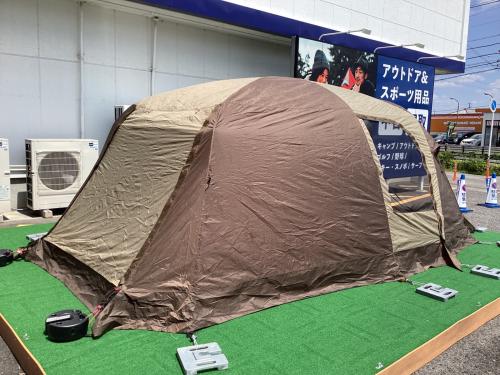 OGAWA (オガワ) ツールームテント 2761 シートヨゴレ・フライシート、スカート小穴有 ティエラリンド