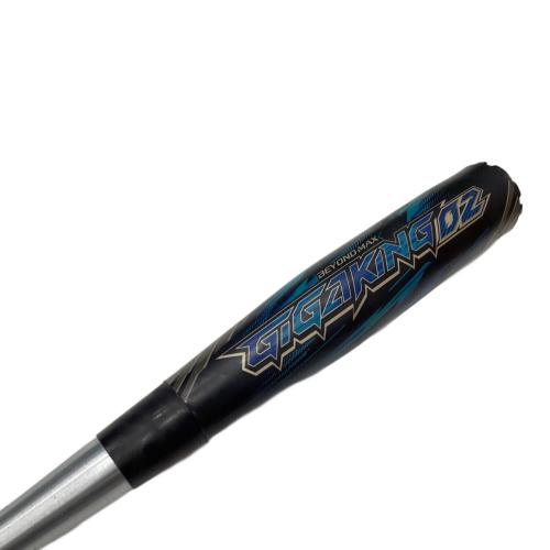 MIZUNO (ミズノ) 軟式バット 83cm ブラック×ブルー ケース（ヨゴレ有）付 BEYONDMAX GIGAKING 02 1CJBR151