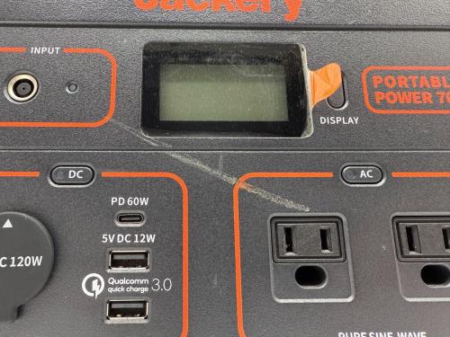 Jackery (ジャックリ) ポータブル電源 通電確認済 PTB071 ポータブル電源708 708.18Wh 500W リチウムイオン