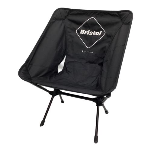 Helinox (ヘリノックス) アウトドアチェア ブラック F.C.Real Bristol エンブレムフォールディングチェア