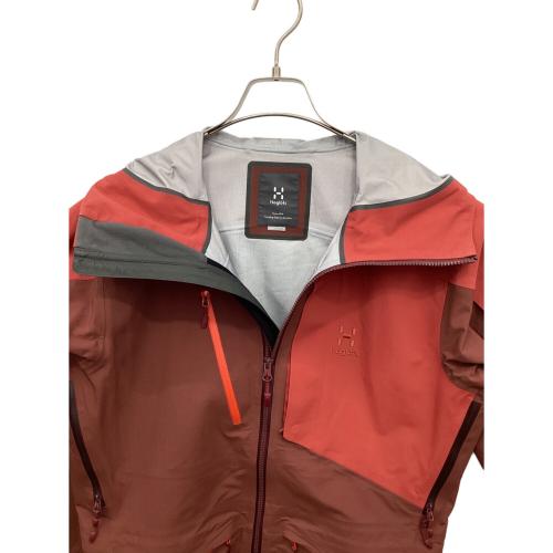 HAGLOFS (ホグロフス) ネンガル3Lプルーフパーカ スキーウェア(ジャケット) 603913 メンズ SIZE S レッド