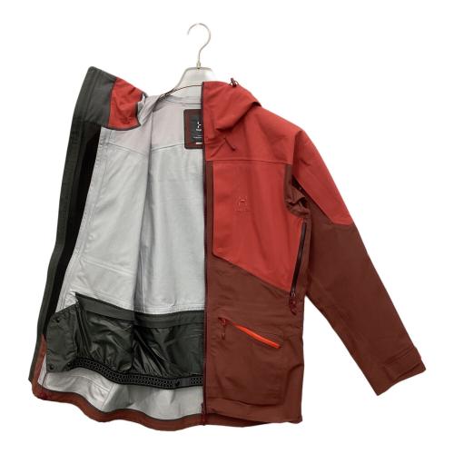 HAGLOFS (ホグロフス) ネンガル3Lプルーフパーカ スキーウェア(ジャケット) 603913 メンズ SIZE S レッド