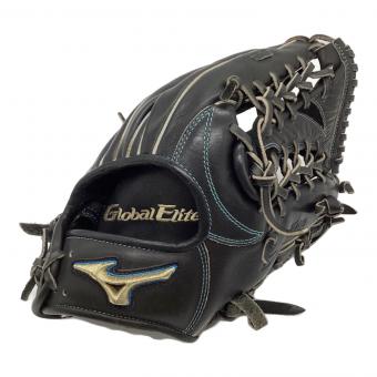 MIZUNO (ミズノ) 軟式グローブ 約32cm ブラック 10周年記念モデル Global Elite H Selection ∞ 外野用 1ajgr22307