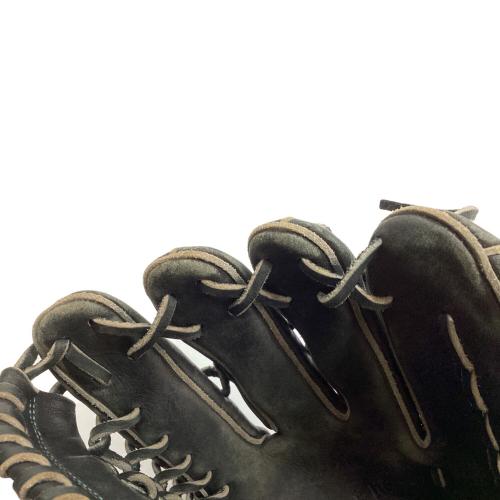 MIZUNO (ミズノ) 軟式グローブ 約32cm ブラック 10周年記念モデル Global Elite H Selection ∞ 外野用 1ajgr22307