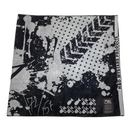 H&O (エイチアンドオー) ブランケット 190x92cm ブラックxグレー サメ ブランケット