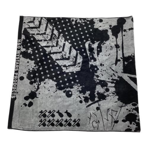 H&O (エイチアンドオー) ブランケット 190x92cm ブラックxグレー サメ ブランケット