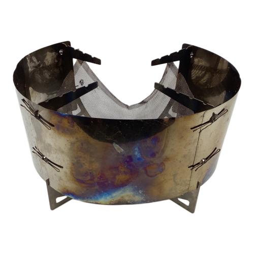 RSR (リバーサイドランブラー) 焚火台 river side ramble 源流野営釣行 Naturestove