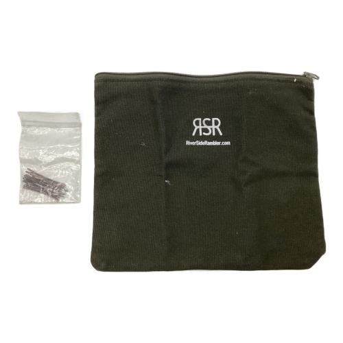 RSR (リバーサイドランブラー) 焚火台 river side ramble 源流野営釣行 Naturestove