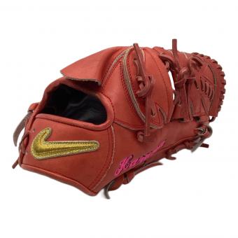 NIKE (ナイキ) 野球 約28cm レッド DIAMOND elite J 投手用