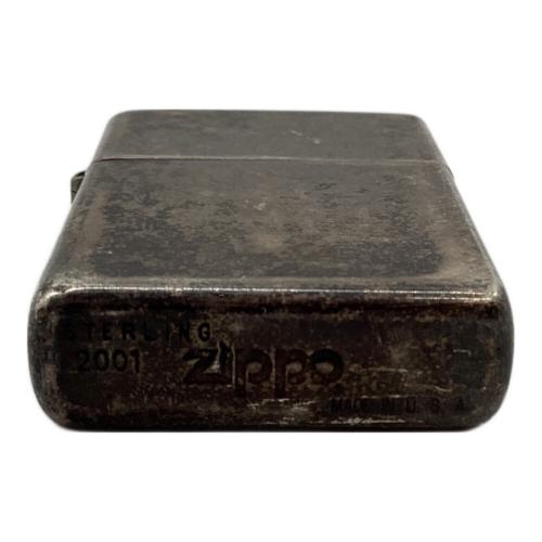 ZIPPO ケース2001年製/ユニット2001年製 スターリングシルバー(SILVER925)