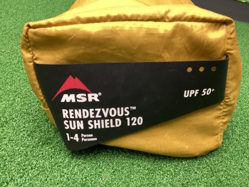 MSR (エムエスアール) ウィングタープ イエロー ランデブー サンシールド120