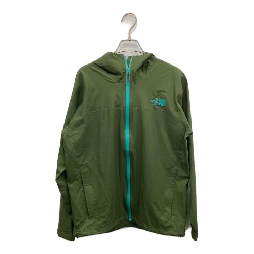 THE NORTH FACE (ザ ノース フェイス) トレッキングウェア(レインウェア) メンズ SIZE M オリーブ スタッフサック付 NP11536 ベンチャージャケット 国内代理店表記 有