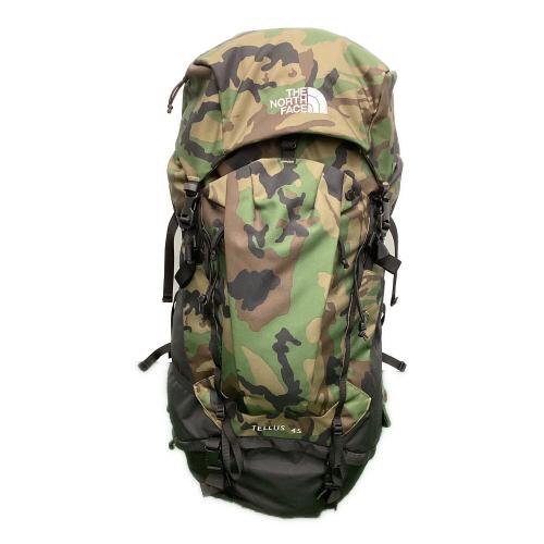 THE NORTH FACE (ザ ノース フェイス) バックパック 45L ミリタリーカモ NM61809 テルス45 背面長Lサイズ(48-56cm) 41-50L(小屋・テント泊)