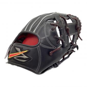 佐藤グラブ工房 (サトウグラブコウボウ) 硬式グローブ 約27cm ブラック ケース付 内野用