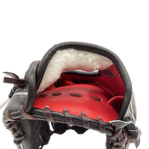 佐藤グラブ工房 (サトウグラブコウボウ) 硬式グローブ 約27cm ブラック ケース付 内野用