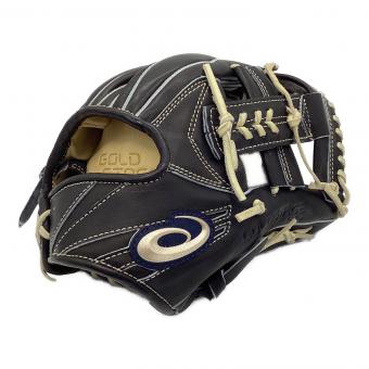 asics (アシックス) 硬式グローブ 約28cm ブラックxゴールデンキャメル ケース付 2023年販売モデル GOLDSTAGE I-PRO 内野用 3121B194