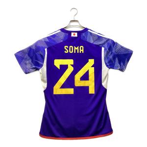 日本代表 (ニホンダイヒョウ) サッカーユニフォーム HF1845 2022ホームレプリカユニフォーム 相馬勇紀【24】 メンズ 2XL ブルー