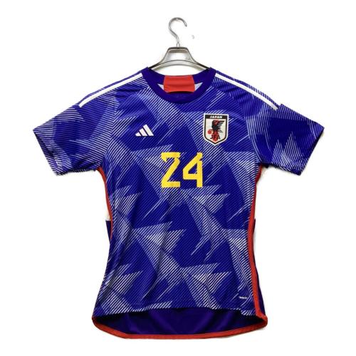 日本代表 (ニホンダイヒョウ) サッカーユニフォーム HF1845 2022ホームレプリカユニフォーム 相馬勇紀【24】 メンズ 2XL ブルー