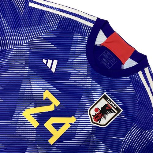 日本代表 (ニホンダイヒョウ) サッカーユニフォーム HF1845 2022ホームレプリカユニフォーム 相馬勇紀【24】 メンズ 2XL ブルー