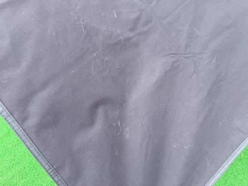 ZUKK シェルター 290x205x140cm 程度B ヨゴレ・芝生付着・生地小穴(2～3mm程度)有 ブラック ポールエンドキャップ欠品 ピケTC 1～2人用 TC素材