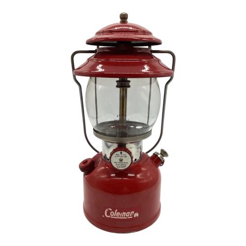 Coleman (コールマン) ガソリンランタン PYREXグローブ 200A レッドボーダー 1963年10月 ヴィンテージ