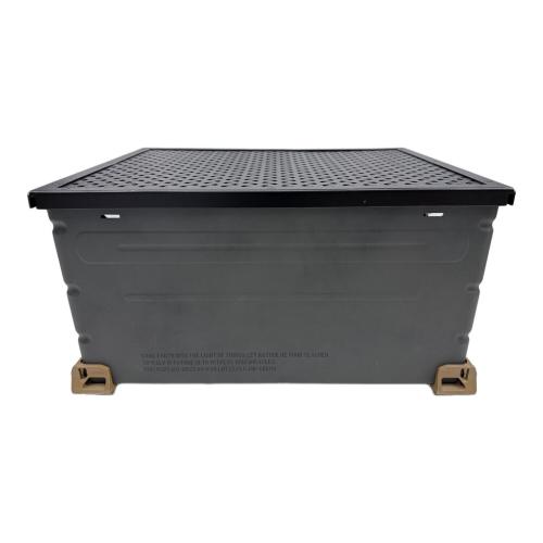 Snow peak (スノーピーク) 収納ケース シェルフコンテナ50 CAMPGEEKS塗装品(カーキ)