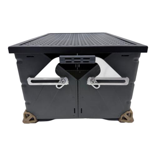 Snow peak (スノーピーク) 収納ケース シェルフコンテナ50 CAMPGEEKS塗装品(カーキ)