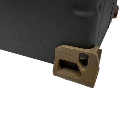 Snow peak (スノーピーク) 収納ケース シェルフコンテナ50 CAMPGEEKS塗装品(カーキ)