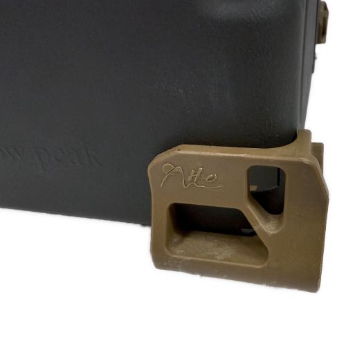 Snow peak (スノーピーク) 収納ケース シェルフコンテナ50 CAMPGEEKS塗装品(カーキ)