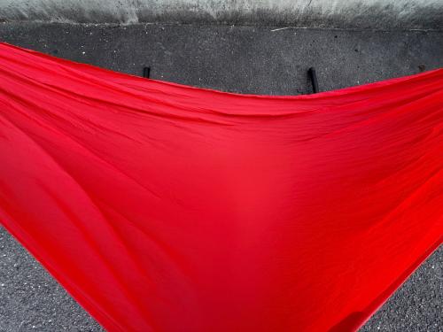 JINDAIJI MOUNTAIN WORKS (ジンダイジマウンテンワークス) ハンモック レッド シートのみ PB ULハンモック