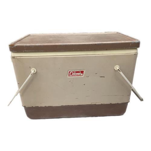 Coleman (コールマン) クーラーボックス 1979年6月製 USA製 収納ケースとして利用（クーラーボックスとして機能不可） ブラウン ヴィンテージ