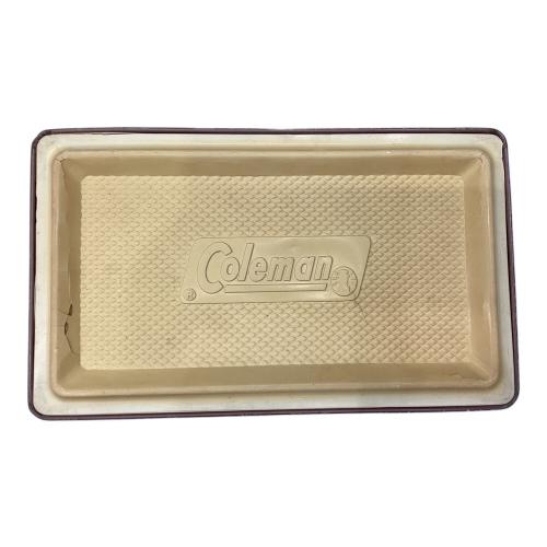 Coleman (コールマン) クーラーボックス 1979年6月製 USA製 収納ケースとして利用（クーラーボックスとして機能不可） ブラウン ヴィンテージ