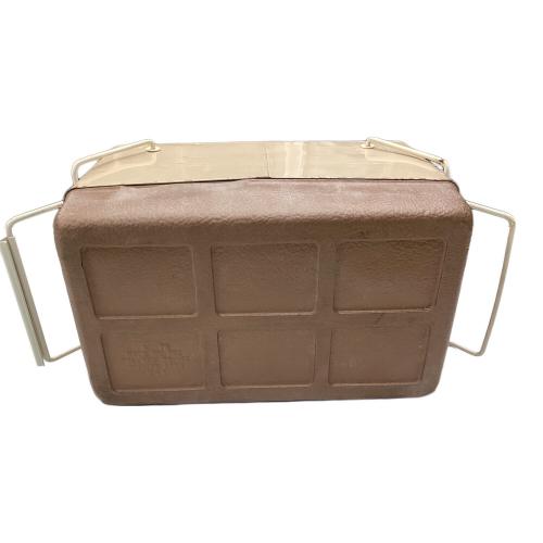 Coleman (コールマン) クーラーボックス 1979年6月製 USA製 収納ケースとして利用（クーラーボックスとして機能不可） ブラウン ヴィンテージ