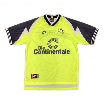 ボルシア・ドルトムント サッカーユニフォーム SIZE M イエロー 95/96シーズンホーム NIKE
