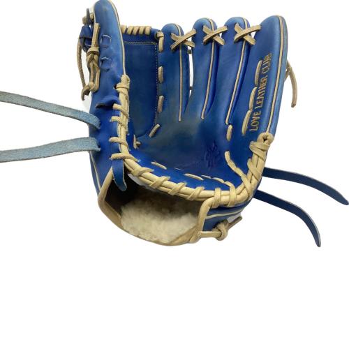 YABAI (ヤバイ) 硬式グローブ 約29cm ブルー LOVE革CLUB 投手用 JFT15T17