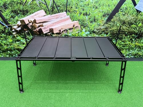 37CAMP (サンナナキャンプ) アウトドアテーブル ブラック FR240tb フレームテーブル(テーブルセット)